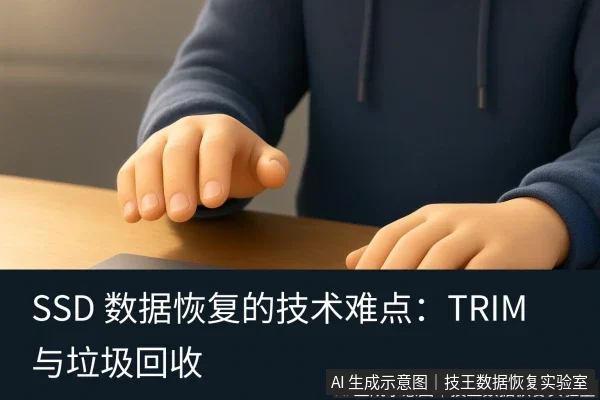 文章内容场景示意图:SSD 数据恢复的技术难点:TRIM 与垃圾回收