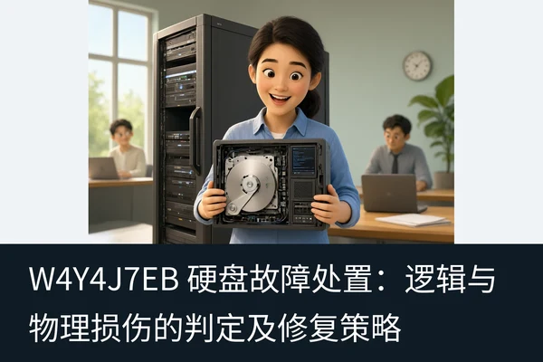 W4Y4J7EB 硬盘故障处置:逻辑与物理损伤的判定及修复策略(2)