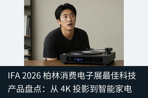 IFA 2026 柏林消费电子展最佳科技产品盘点:从 4K 投影到智能家电(1)