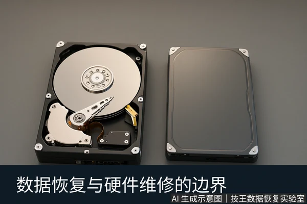 文章内容场景示意图:数据恢复与硬件维修的边界