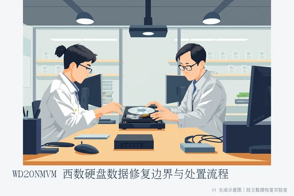 WD20NMVM 西数硬盘数据修复边界与处置流程(2)