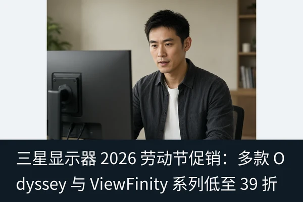 三星显示器 2026 劳动节促销:多款 Odyssey 与 ViewFinity 系列低至 39 折(2)