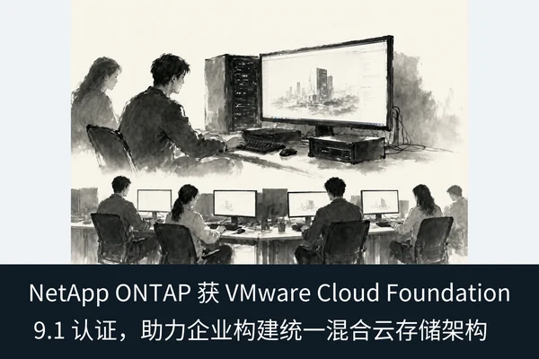 NetApp ONTAP 获 VMware Cloud Foundation 9.1 认证,助力企业构建统一混合云存储架构(2)