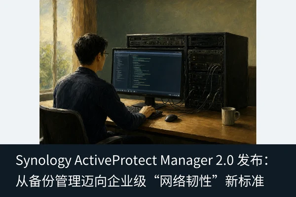 Synology ActiveProtect Manager 2.0 发布：从备份管理迈向企业级“网络韧性”新标准（2）