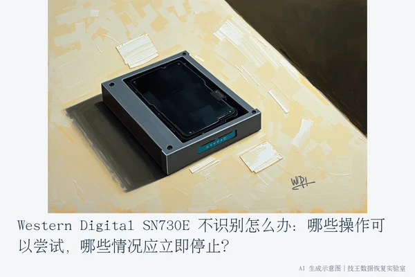 Western Digital SN730E 不识别怎么办:哪些操作可以尝试,哪些情况应立即停止?(2)