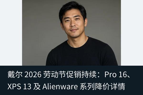 戴尔 2026 劳动节促销持续:Pro 16、XPS 13 及 Alienware 系列降价详情(2)