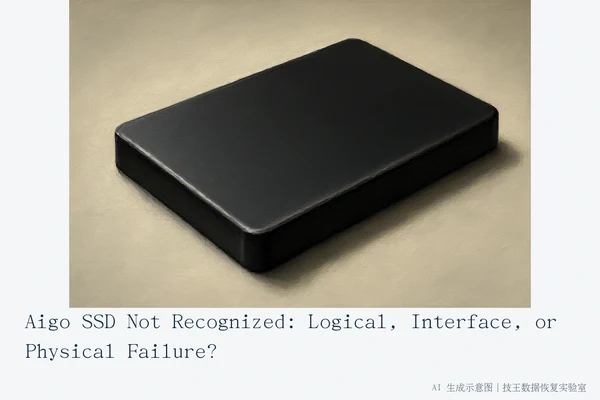 Aigo SSD Not Recognized: Logical, Interface, or Physical Failure?