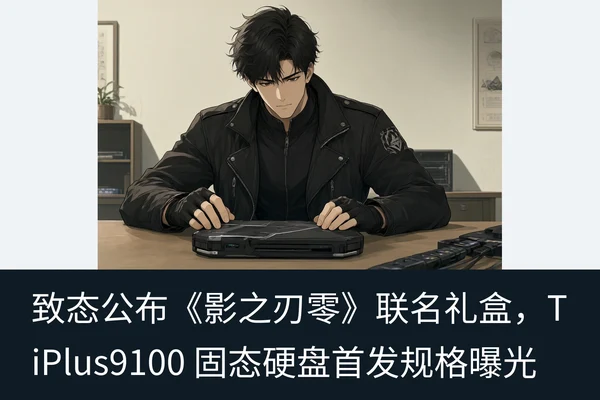 致态公布《影之刃零》联名礼盒,TiPlus9100 固态硬盘首发规格曝光(1)