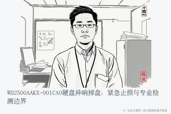 WD2500AAKX-001CA0硬盘异响掉盘:紧急止损与专业检测边界(2)