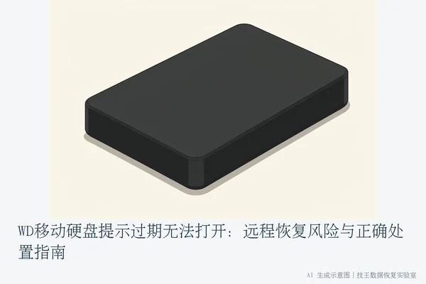 WD移动硬盘提示过期无法打开:远程恢复风险与正确处置指南(1)