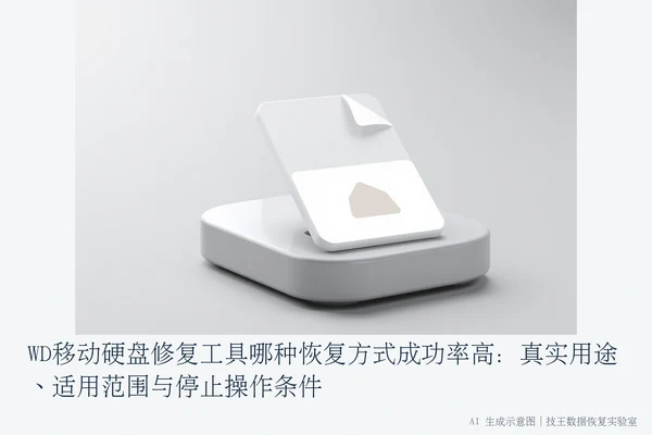WD移动硬盘修复工具哪种恢复方式成功率高:真实用途、适用范围与停止操作条件(2)