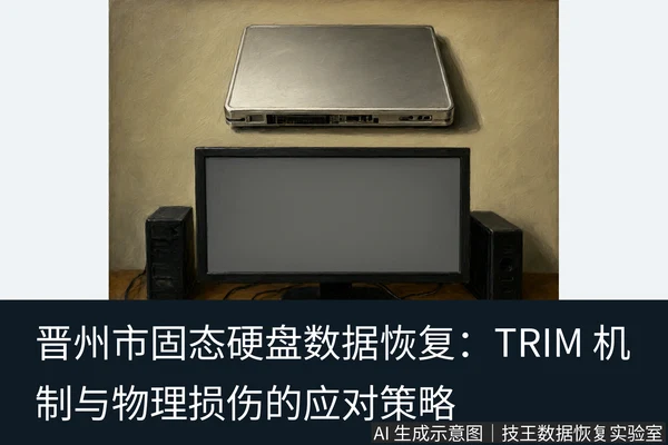 文章内容场景示意图:晋州市固态硬盘数据恢复:TRIM 机制与物理损伤的应对策略