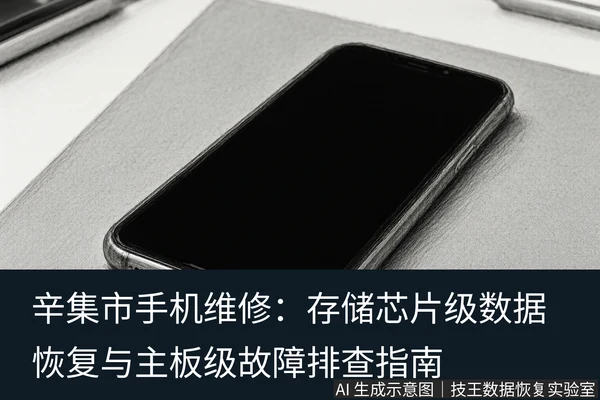 文章内容场景示意图:辛集市手机维修:存储芯片级数据恢复与主板级故障排查指南