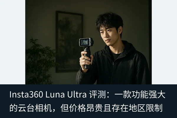 Insta360 Luna Ultra 评测：一款功能强大的云台相机，但价格昂贵且存在地区限制