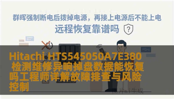 Hitachi HTS545050A7E380 检测维修异响掉盘数据能恢复吗工程师详解故障排查与风险控制