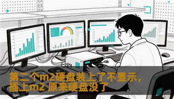 满心欢喜入手了第二块M.2固态硬盘，插上一开机竟然“查无此盘”？别急着退货。本文带你深入复盘M.2硬盘不显示的种种隐情，从系统分配到硬件底层冲突，用最硬核又不失风趣的方式，手把手带你找回那消失的存储空间。