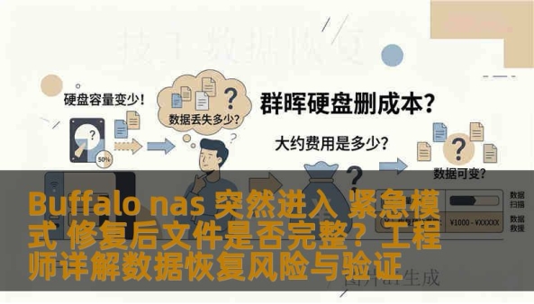 Buffalo nas 突然进入 紧急模式 修复后文件是否完整？工程师详解数据恢复风险与验证