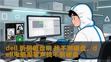 dell 听到磁盘响 找不到磁盘，dell电脑报警声找不到硬盘