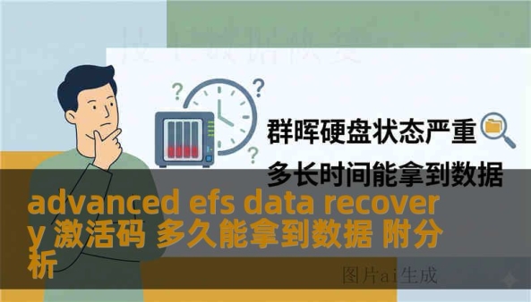 advanced efs data recovery 激活码 多久能拿到数据 附分析