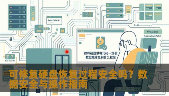 可修复硬盘恢复过程安全吗？本文解析数据恢复安全性、风险及操作流程，帮助用户安全找回文档、照片、视频和其他重要文件