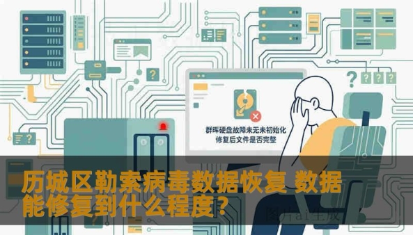 历城区勒索病毒数据恢复 数据能修复到什么程度？