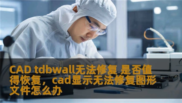 本文将探讨CADtdbwall无法修复的问题，分析是否值得恢复这一技术问题，为用户提供实际的解决方案和考虑因素。