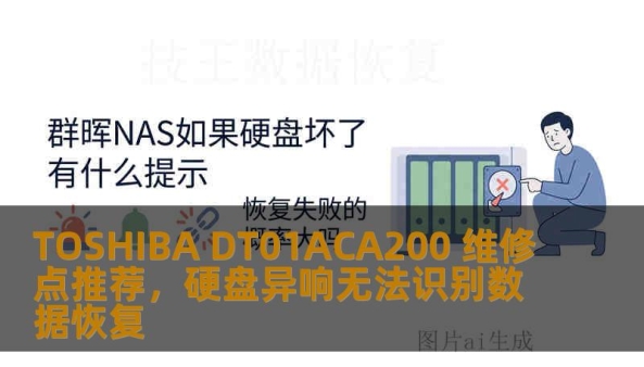 TOSHIBA DT01ACA200 维修点推荐，硬盘异响无法识别数据恢复
