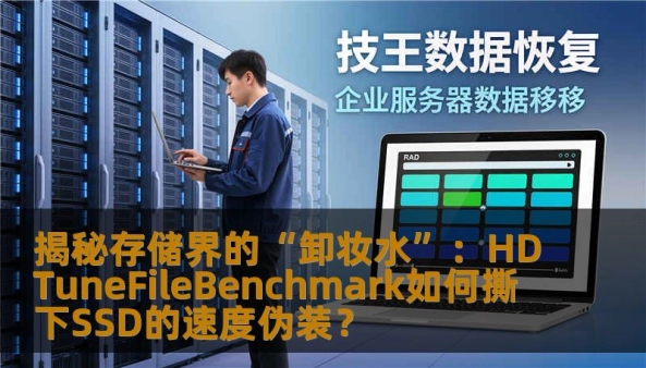 在固态硬盘性能虚标、SLC缓存套路深厚的今天，HDTuneFileBenchmark是每一位硬件玩家识别真假高性能的利器。本文深入解析该工具的使用技巧，带你通过文件基准测试看透SSD的“掉速”真相。