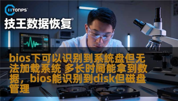 系统盘虽能在Bios中识别，但却无法正常加载，如何迅速恢复数据？本篇文章深入探讨这种情形的可能原因与解决方法，帮助你最大程度减少数据丢失的风险。