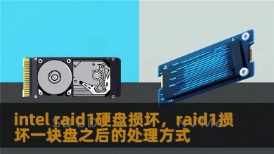 intel raid1硬盘损坏，raid1损坏一块盘之后的处理方式