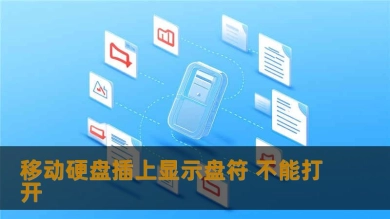 移动硬盘插上显示盘符 不能打开