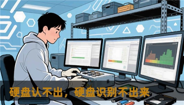 硬盘认不出，硬盘识别不出来                    寂静的惊雷：当“此电脑”里再也没有它的身影    在这个万物皆可数字化的时代，我们的生活被折叠进了一块块几英寸见方的金属盒子里。相册里的远行足迹、熬夜数周打磨的项目方案、初恋留下的第一封电子邮件，甚至是你为了考研攒下的所有网课视频——它们安静地躺在磁道与闪存芯片之间。数字世界的崩塌往往发生在最不经意的瞬间。    当你像往常一样按下