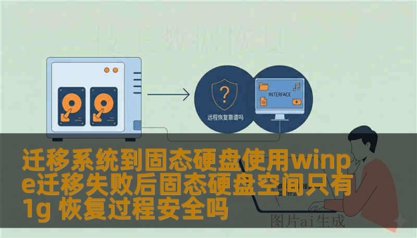 迁移系统到固态硬盘使用winpe迁移失败后固态硬盘空间只有1g 恢复过程安全吗