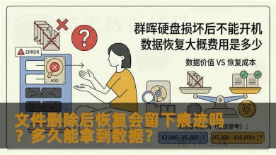 文件删除后恢复会留下痕迹吗？多久能拿到数据？