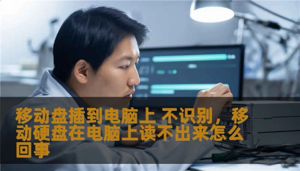 面对移动硬盘插上电脑不识别的尴尬境地，本文从硬件玄学到系统底层的深度逻辑，为您拆解最全修复方案。无论你是办公族还是摄影师，这篇深度干货都能助你在数据危机面前游刃有余，找回那些“失踪”的珍贵文件。
