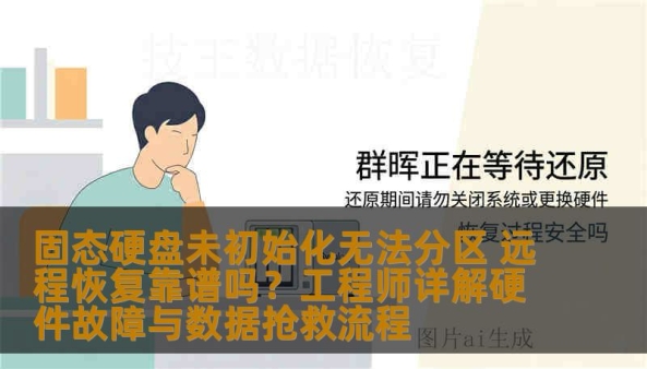 固态硬盘未初始化无法分区 远程恢复靠谱吗？工程师详解硬件故障与数据抢救流程