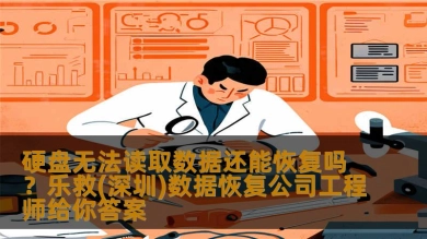 硬盘无法读取数据还能恢复吗？乐救(深圳)数据恢复公司工程师给你答案
