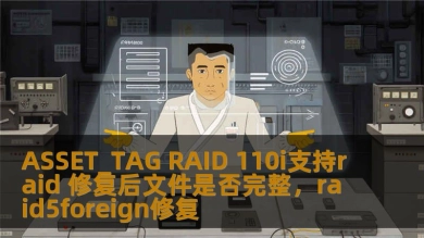 ASSET_TAG RAID 110i支持raid 修复后文件是否完整，raid5foreign修复