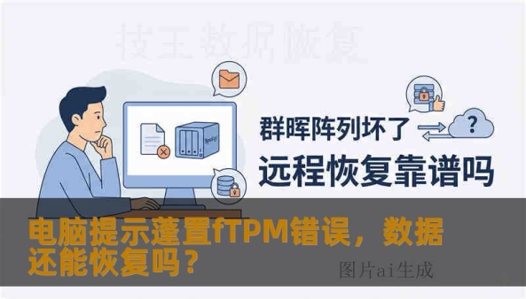 遭遇蓬置fTPM错误导致硬盘无法访问或蓝屏，数据是否还能恢复？本文详细分析故障原因，提供真实案例与操作步骤，助您安全找回重要文件。