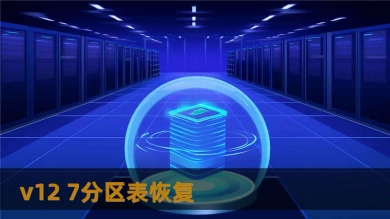 v12 7分区表恢复