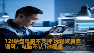 12t硬盘电脑不支持 远程恢复靠谱吗，电脑不认12t硬盘