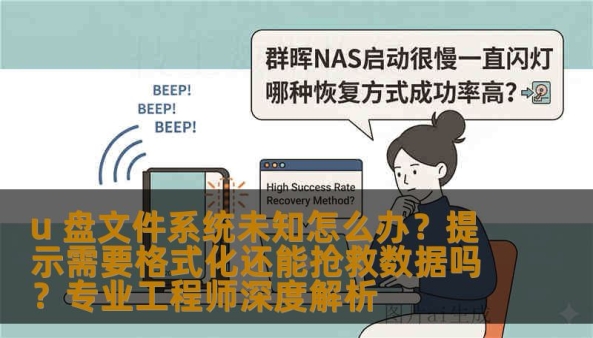 u 盘文件系统未知怎么办？提示需要格式化还能抢救数据吗？专业工程师深度解析