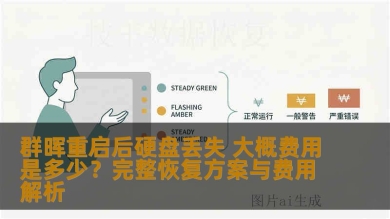 群晖重启后硬盘丢失 大概费用是多少？完整恢复方案与费用解析