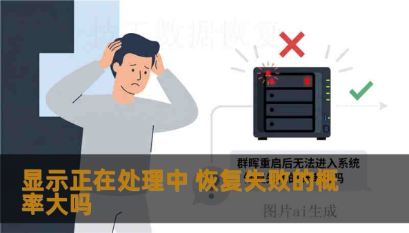 显示正在处理中 恢复失败的概率大吗