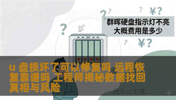 u 盘损坏了可以修复吗 远程恢复靠谱吗 工程师揭秘数据找回真相与风险