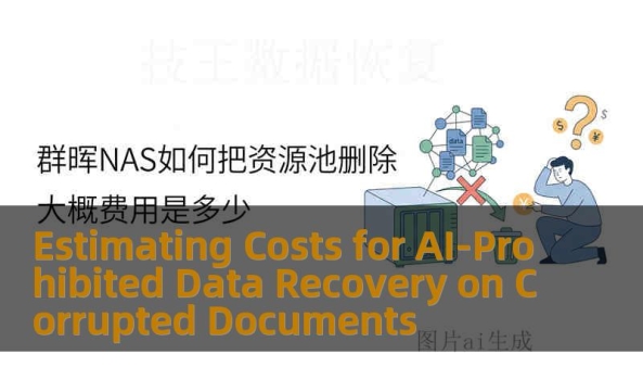 Estimating Costs for AI-Prohibited Data Recovery on Corrupted Documents