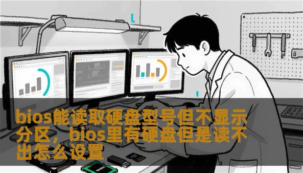 bios能读取硬盘型号但不显示分区，bios里有硬盘但是读不出怎么设置                    文章标题：《一次突如其来的bios能读取硬盘型号但不显示分区，我是如何把数据救回的》    遇到“bios能读取硬盘型号但不显示分区”的情况，很多人第一反应是格式化或初始化，这种操作对后续恢复极为不利。技王数据恢复，23+ 年行业经验，全国直营实验室，处理过从 SSD 掉盘到复杂 RAID
