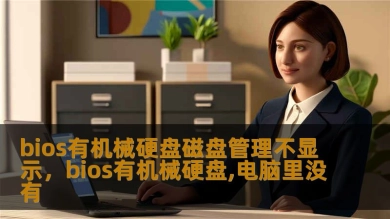 bios有机械硬盘磁盘管理不显示，bios有机械硬盘,电脑里没有
