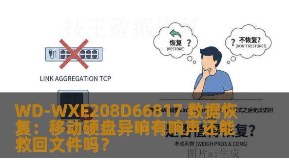 WD-WXE208D66817 数据恢复：移动硬盘异响有响声还能救回文件吗？