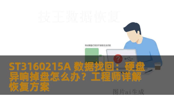 ST3160215A 数据找回：硬盘异响掉盘怎么办？工程师详解恢复方案